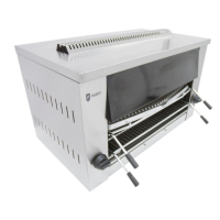 Commercial LPG Salamander Grill | Overhead Gas Grill | Professional Cooking Equipment | Parry 7072P