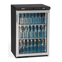 Single Door Back Bar Bottle Cooler | Commercial Drinks Fridge | 150L Capacity | Gamko LG3/150RGCS