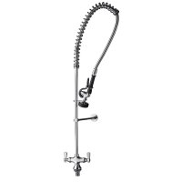 Commercial Pre Rinse Spray Jet Arm Tap | Monobloc Pre Rinse Tap | Catering Sink Sprayer | Modena PRM1