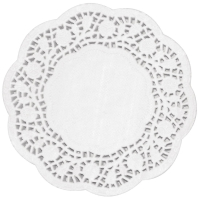 Round Paper Doily | Disposable Lace Doily | 9.5in Diameter | Fiesta CE992