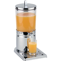 Stainless Steel Juice Dispenser | Single Beverage Dispenser | 6L Capacity | APS CF064
