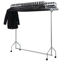 Twin Top Garment Rail | Clothes Rail | Steel Construction | Nisbets CG769