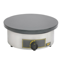 Commercial Gas Crepe Maker | Professional Pancake Machine | Single Plate | Roller Grill 400CFG