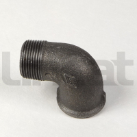 3/4 Bsp M/F Elbow Black Iron 