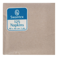 Compostable Kraft Dinner Napkins | Eco-Friendly Table Napkins | 400mm | DB483