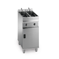 Commercial Twin Basket Fryer | Freestanding Electric Deep Fat Fryer | Valentine Evo 2200