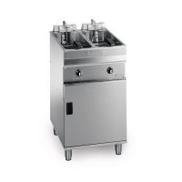 Commercial Twin Basket Fryer | Freestanding Electric Fryer | 2 Tank Design | Valentine Evo 2525