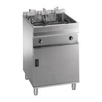 Commercial Twin Basket Fryer | Freestanding Electric Fryer with Filtration | Valentine Evo 600P