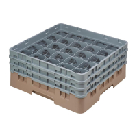Glass Rack | Cambro Camrack | 25 Compartments | Max Glass Height 174mm | Cambro DE789