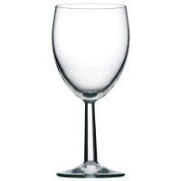 Nucleated Wine Goblets | Saxon Wine Glasses | 340ml CE Marked | DL214