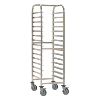 Stainless Steel Trolley | 15 Shelves | Commercial Baking Rack | EAIS DP298