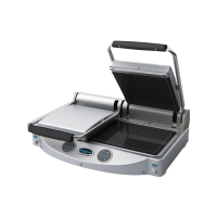 Commercial Digital Double Contact Grill | Panini Press | Flat Top & Bottom | Unox SpidoCook XP020E