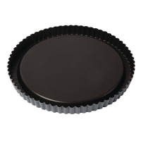 Non-Stick Fluted Flan Tin | Tart Pan | 25cm Diameter | Vogue E706