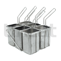 Pasta Baskets 6 Small With Frame 