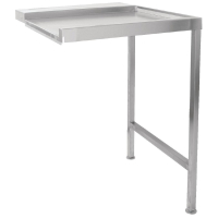 Commercial Pass Through Dishwasher Table | Right Hand Entry Table | Self Assembly | Classeq 650-1100mm