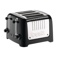 4 Slice Toaster | Lite Toaster | Extra-Wide Slots | Dualit 46205 GF336