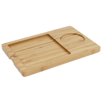 Slate Platter Base | Wooden Serving Board | 240 x 160mm | Olympia GM257
