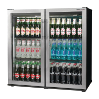 Commercial Back Bar Cooler | Double Hinged Door | 3Ft Capacity | Stainless Steel | Autonumis Popular A215180