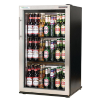 Commercial Back Bar Cooler | 1 Door Beer Fridge | Stainless Steel | Autonumis EcoChill A209196