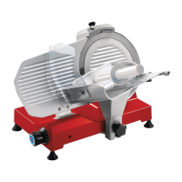 Commercial Meat Slicer | Deli Slicer | 250mm Blade | Siman Smart 250 Red HC059