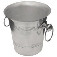 Wine Bucket with Handles | Champagne Cooler | Stainless Steel | Beaumont J373