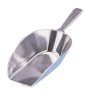 Commercial Aluminium Scoop | Food Storage Scoop | 1940ml Capacity | Vogue J815