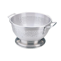 Commercial Aluminium Colander | Kitchen Strainer | 14-inch | Vogue K337