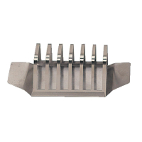 Toast Rack | Tabletop Toast Holder | 6 Slot Capacity | Olympia K411
