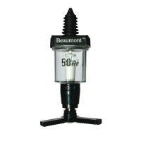 Spirit Optic Dispenser | Bar Optic Measure | Stamped 50ml | Beaumont K494