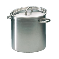 Commercial Stockpot | 25 Litre Professional Stockpot | Heavy Duty Stainless Steel | Bourgeat Excellence K772