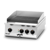 Commercial Electric Countertop Chargrill | Professional Griddle | High Powered | Lincat OE8405