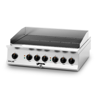 Commercial Countertop Electric Chargrill | Professional Grill | 600mm Width | Lincat OE8406