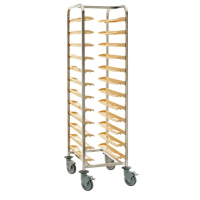Self Clearing Trolley | Catering Trolley | Single Tier | Bourgeat P165