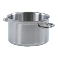 Commercial Boiling Pan | Tradition Plus Stockpot | 24 Litre Capacity | Bourgeat P310