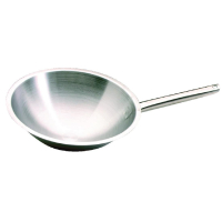 Stainless Steel Wok | Commercial Wok Pan | Tradition Plus | Bourgeat P481