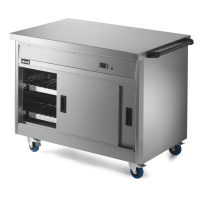 Commercial Hot Cupboard | Freestanding Food Warmer | Plain Top | Lincat P8P3PT
