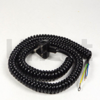 Curly Cord Plug & Lead 
