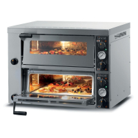 Commercial Pizza Oven | Electric Countertop Twin-Deck | 3kW | Lincat PO425-2