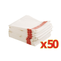Glass Cloths | Tea Towels | Bulk Pack of 50 | S646