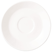 White Slimline Saucers | 150mm Porcelain Coffee Saucer | Simplicity Collection | Steelite V0092