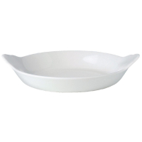 Round Eared Dish | Cookware | 190mm Diameter | Steelite Simplicity V0145