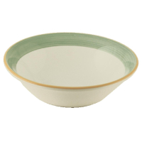 Oatmeal Bowls | Green Ceramic Bowls | 165mm Diameter | Steelite Rio V2848