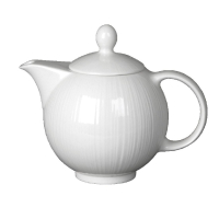 Teapot with Lid | Porcelain Tea Server | 600ml Capacity | Steelite Spyro V6421