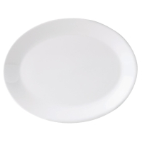 Oval Dishes | White Porcelain Dinnerware | 202mm Regency | Steelite Monaco V6891