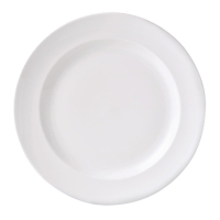 White Porcelain Plates | Restaurant Dinner Plates | 300mm Diameter | Steelite Monaco V6899