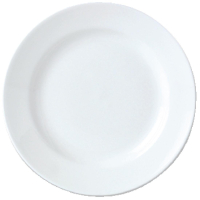 White Harmony Plates | Round Dinner Plates | 320mm Ceramic Tableware | Steelite Simplicity V9248