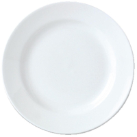 White Dinner Plates | Harmony Plates | 269mm Diameter | Steelite Simplicity V9250