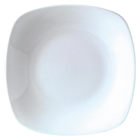 Square Plates | White Square Plates | 180mm Dinner Plates | Steelite Quadro V9402