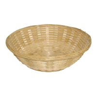 Wicker Bread Basket | Round Serving Basket | Natural Rattan Material | Olympia Y570