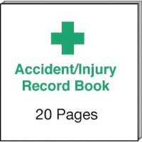 Accident Record Book | Health & Safety Log | Compliance Documentation | Vogue Y924
